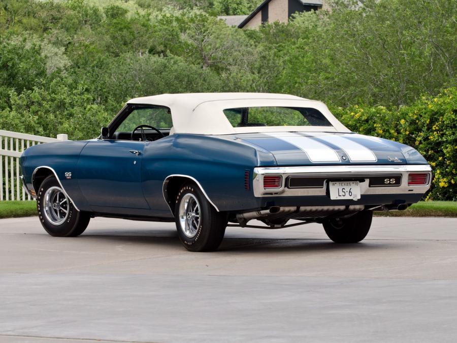  Chevrolet Chevelle SS 454 LS6 Convertible 1970 года  (фото 29 из 42)
